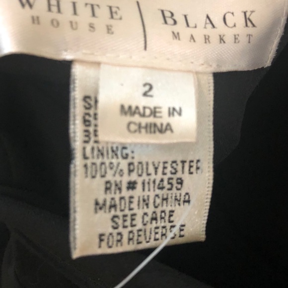 NWT White House | Black Market Halter Flare Dress - Picture 5 of 6